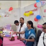 जौनपुर जिला महिला चिकित्सालय के प्रांगण मे कन्या जन्मोत्सव मनाया गया